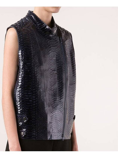 Python leather vest - BRUNELLO CUCINELLI - BALAAN 2