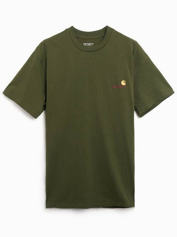 CARHARTT WIP S/S AMERICAN SCRIPT T-SHIRT - CARHARTT WIP - BALAAN 1