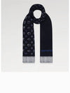 Monogram Gradient Tartan City Scarf Blue - LOUIS VUITTON - BALAAN 3