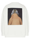 BACCO logo printing sweatshirt white - MAX MARA - BALAAN 2