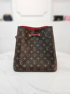 Monogram Neonoe MM Red Shoulder Bag M44021 - LOUIS VUITTON - BALAAN 4