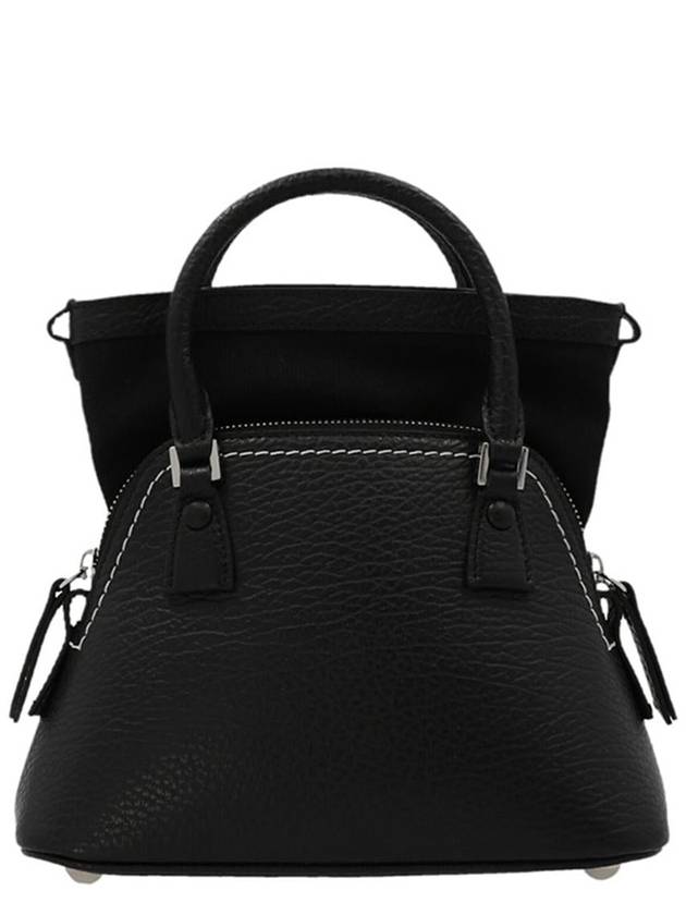 5AC Classique Micro Tote Bag Black - MAISON MARGIELA - BALAAN 2