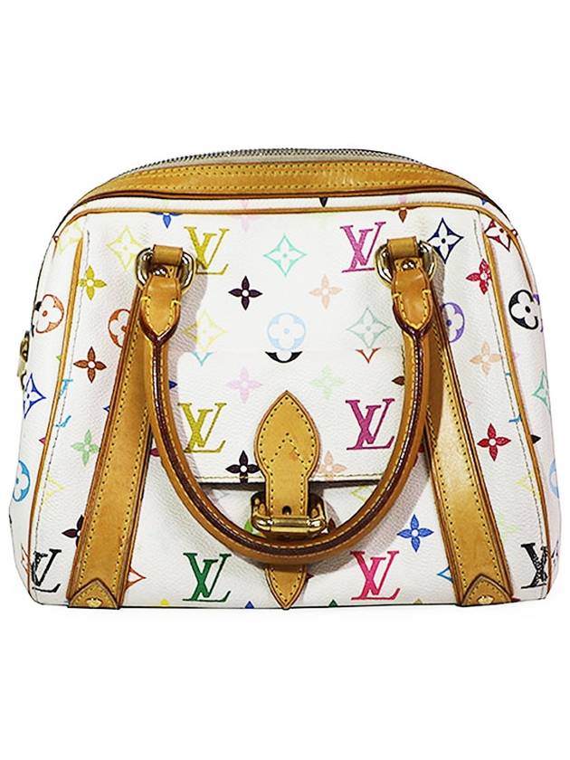 Louis Vuitton M40096 White Monogram Priscilla Tote Bag - LOUIS VUITTON - BALAAN 1