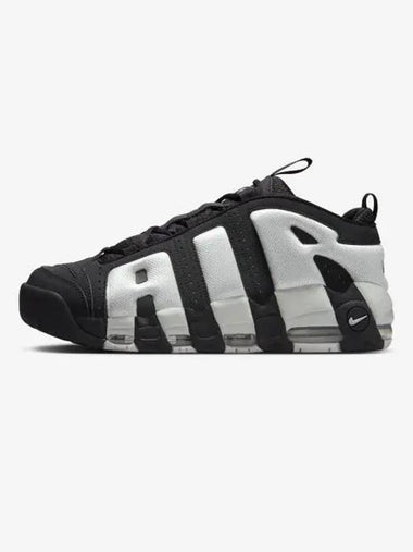 Air More Uptempo Low Top Sneakers Black - NIKE - BALAAN 1