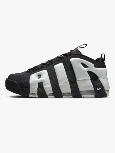 Air More Uptempo Low Top Sneakers Black - NIKE - BALAAN 2