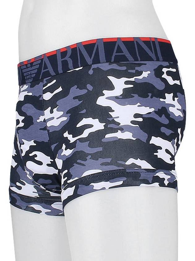 Men's Logo Camouflage Briefs Gray - EMPORIO ARMANI - 4