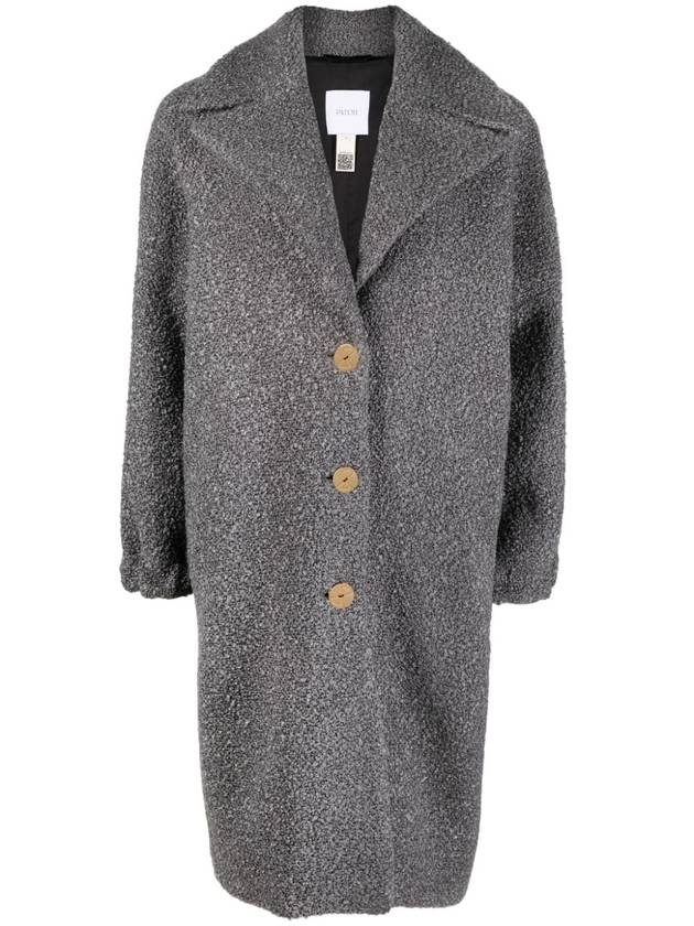 Puff Sleeve Single Coat Grey - PATOU - BALAAN 2