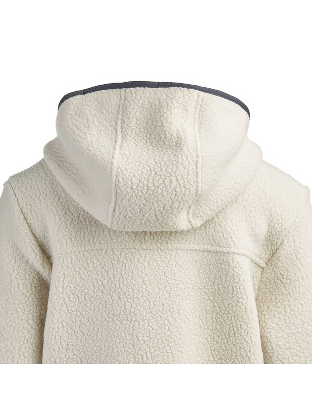 Retro Pile Hooded Jacket Ivory - PATAGONIA - BALAAN 7