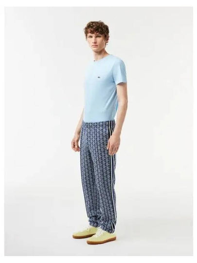 Paris Monogram Jacquard Track Pants Navy - LACOSTE - BALAAN 2