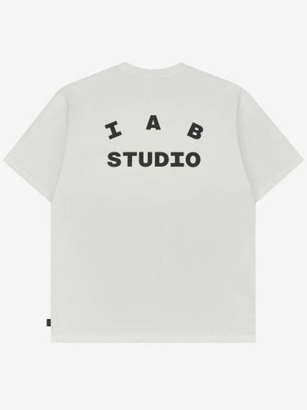 IAB STUDIO - 10th Anniversary Short Sleeve T-Shirt WhiteT SHIRT WHITE BLACK  - BALAAN