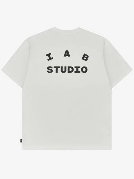 10th Anniversary Short Sleeve T-Shirt White - IAB STUDIO - BALAAN 2