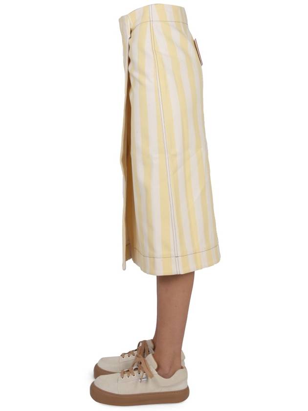 STRIPED PATTERN SKIRT - SUNNEI - BALAAN 3