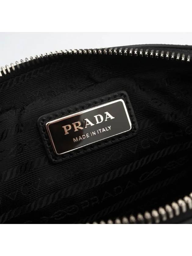 Saffiano Leather Shoulder Bag Black - PRADA - BALAAN 5