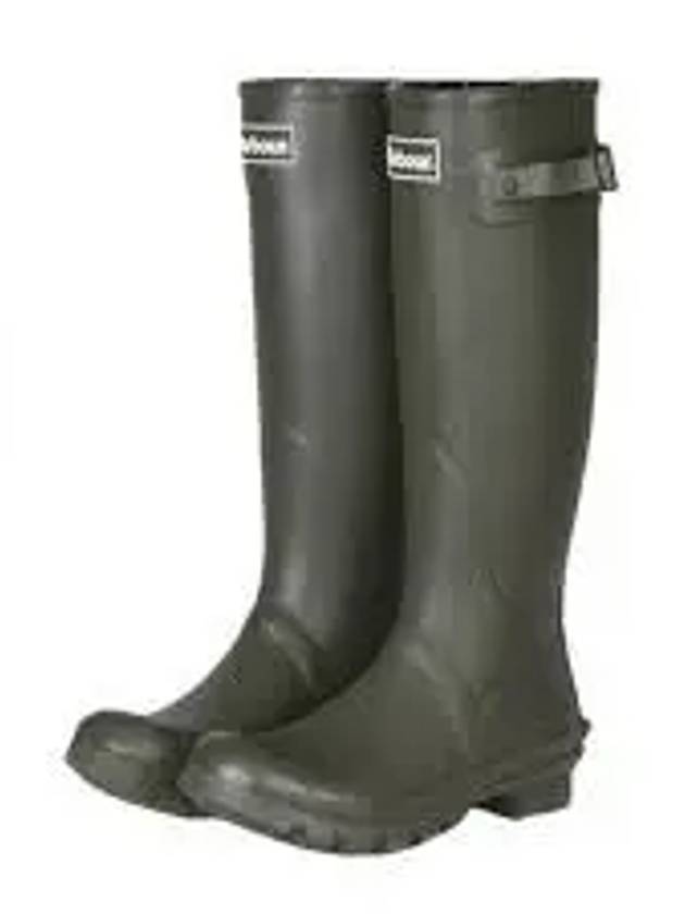 Bede Wellington Rain Boots Olive Green - BARBOUR - BALAAN 2