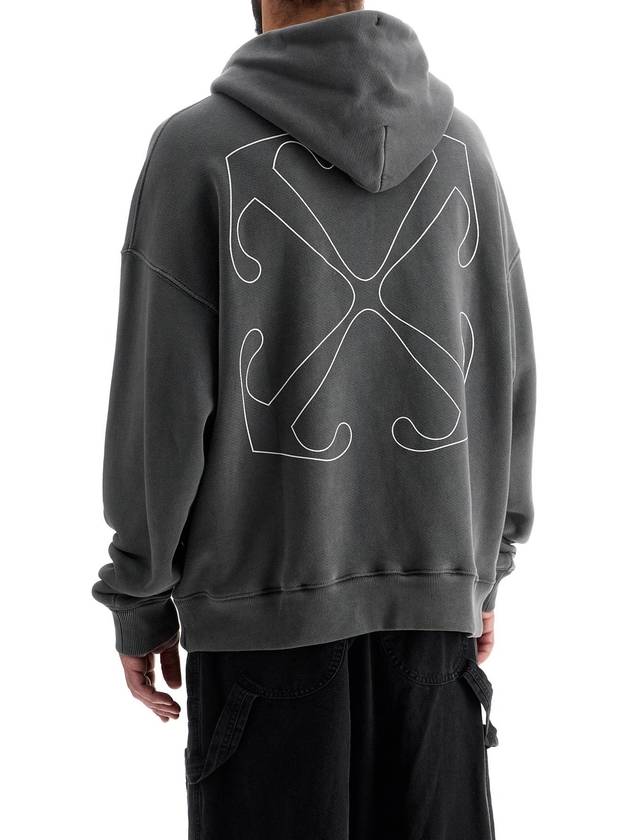 outline arrow hoodie - OFF WHITE - BALAAN 3