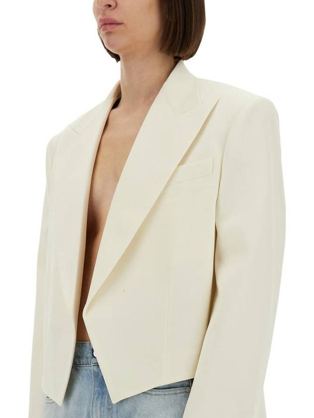 Stella McCartney "Cropped" Blazer - STELLA MCCARTNEY - BALAAN 4