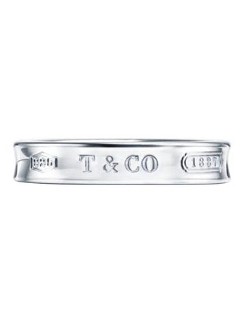 1837 Narrow Ring Silver - TIFFANY & CO. - BALAAN 1