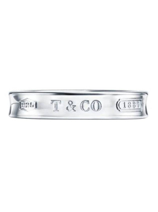 1837 narrow ring silver - TIFFANY & CO. - BALAAN.