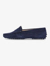 Gommino Suede Driving Shoes Blue - TOD'S - BALAAN 2