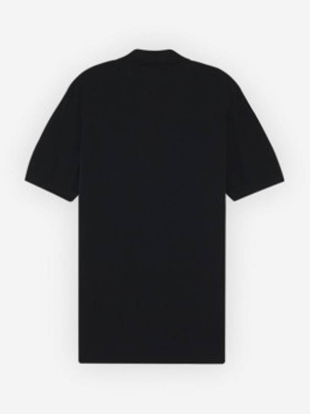 Men s Foxhead Patch Regular Polo LM00208KJ7002 Black - MAISON KITSUNE - BALAAN 5