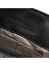 Intrecciato Weaving Zipper Clutch Bag Black - BOTTEGA VENETA - BALAAN 5