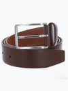 Logo Leather Belt Brown - HUGO BOSS - BALAAN 2