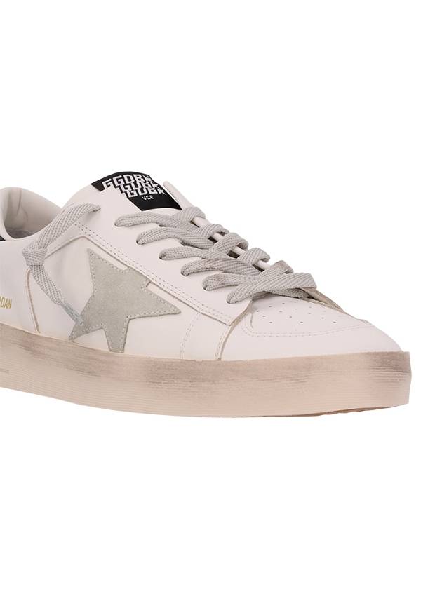 Stardan Black Tab Low Top Sneakers White - GOLDEN GOOSE - BALAAN 6