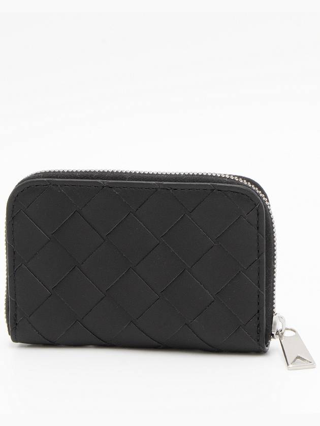 Zipper Coin Purse Black - BOTTEGA VENETA - BALAAN 2