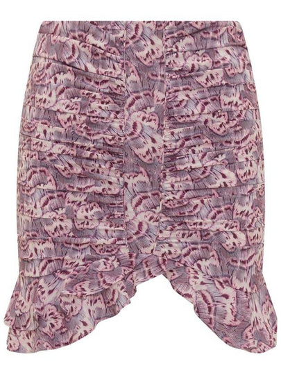 24 ss Multicolor Silk Skirt JU0009FAB1J04I86MA B0650981177 - ISABEL MARANT - BALAAN 2