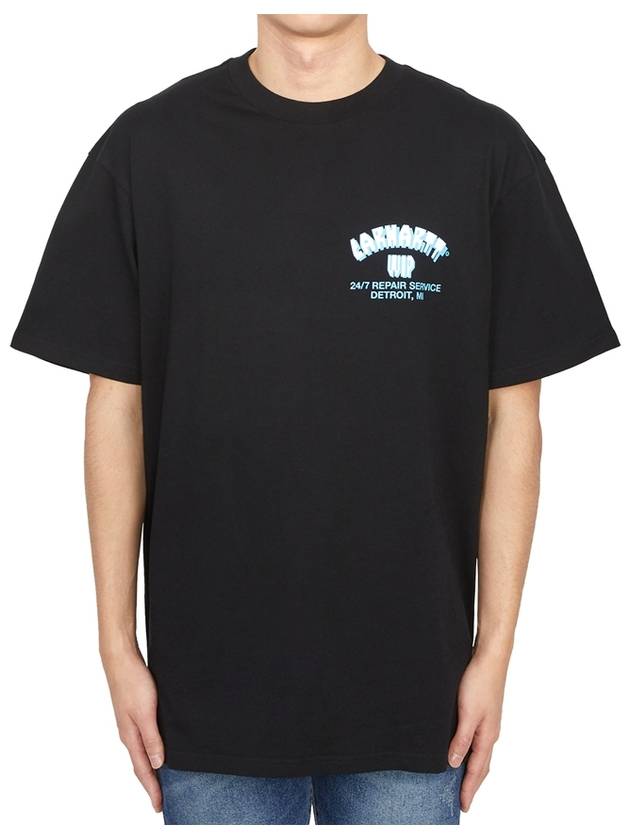 Super Tired Short Sleeve T-Shirt Black - CARHARTT WIP - BALAAN 1