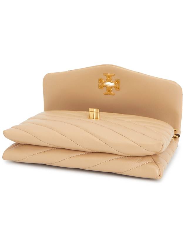 Kira Chevron Chain Long Wallet Desert Dune - TORY BURCH - BALAAN 6