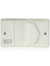 Stitched Logo Halfwallet White - MAISON MARGIELA - BALAAN 11