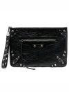 Le Cagole Large Clutch Bag Black - BALENCIAGA - BALAAN 2