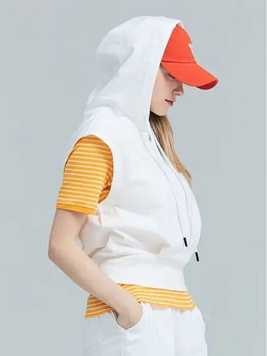 Golf Tennis Hooded Vest Vest White - AVAVE - BALAAN 1