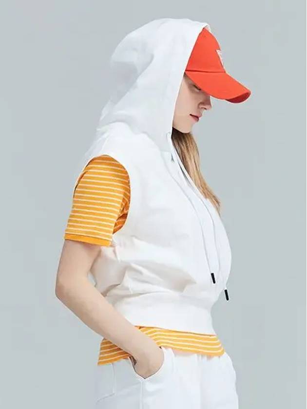 Golf Tennis Hooded Vest Vest White - AVAVE - BALAAN 2