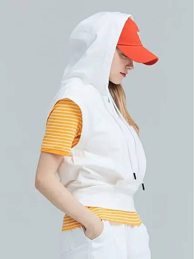 Golf Tennis Women s Hooded Vest White - AVAVE - BALAAN 1