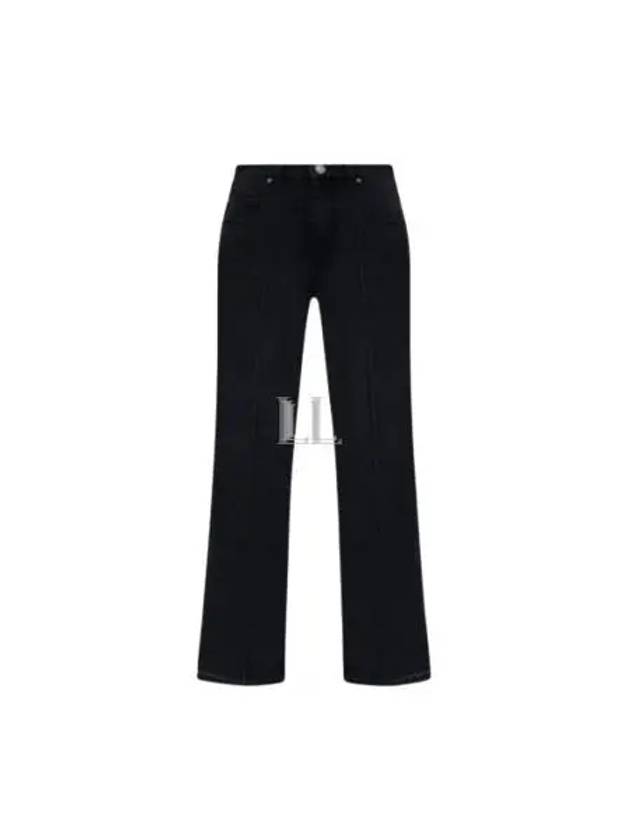 Noldy Denim Wide Jeans Black - ISABEL MARANT - BALAAN 2