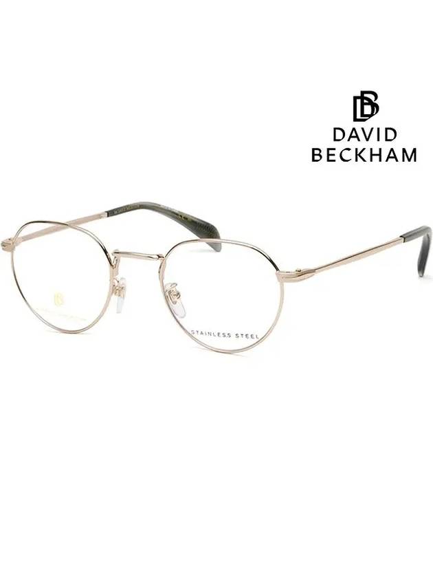 Glasses frame DB1023 F6W gold gilt frame - DAVID BECKHAM - BALAAN 4