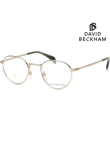 Glasses frame DB1023 F6W gold gilt frame - DAVID BECKHAM - BALAAN 1