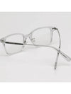 Glasses frame ML5160D 020 square simple transparent horn rim Asian fit - MONCLER - BALAAN 4