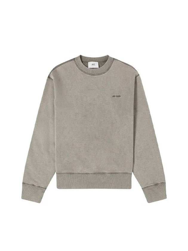 Fade Out Sweatshirt Grey - AMI - BALAAN 2