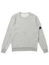 Light Fleece Sweatshirt Grey - CP COMPANY - BALAAN 2