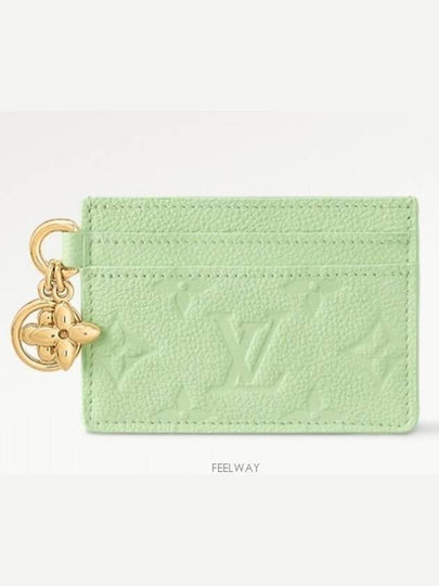 LV Charm Empreinte Monogram Card Wallet Green - LOUIS VUITTON - BALAAN 2