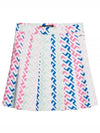 Women's Adina Print Pleated Skirt Pink Painted Bridge - J.LINDEBERG - BALAAN 2