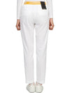 Women's Eleonora Straight Pants White - J.LINDEBERG - BALAAN 5