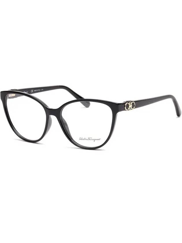 Ferragamo glasses frame SF2901 001 cat eye horn frame - SALVATORE FERRAGAMO - BALAAN 8