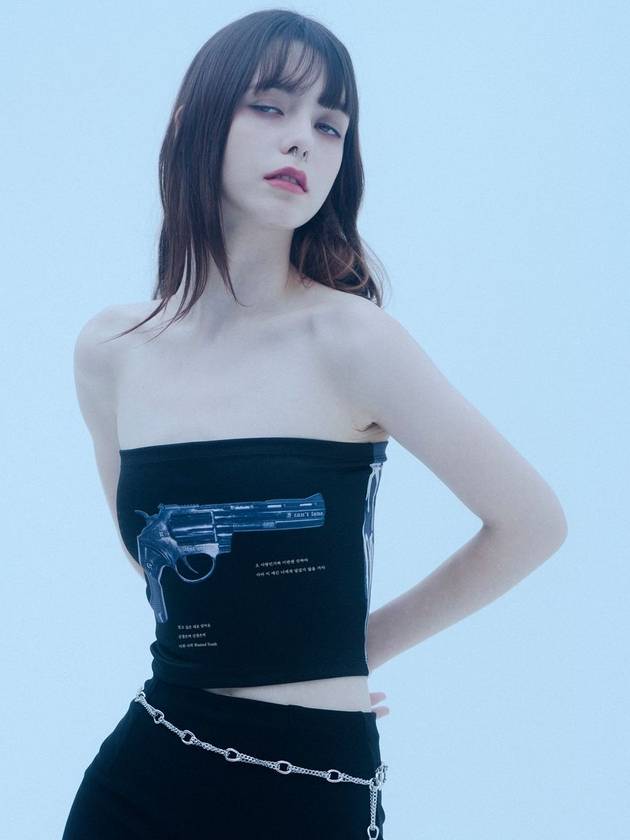 0 4 butterfly pistol tube top - CLUT STUDIO - BALAAN 6