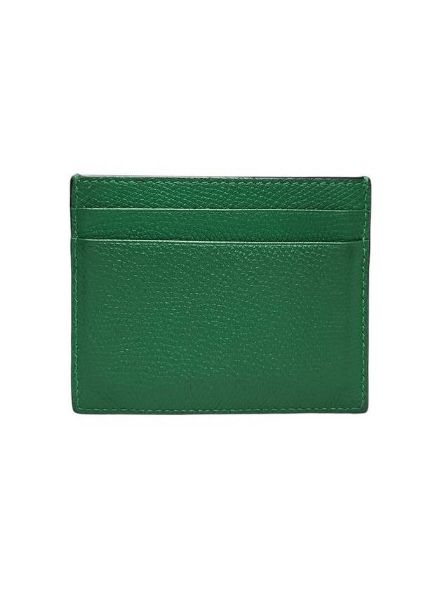 2W0P0V32SNP green color V logo card wallet - VALENTINO - BALAAN 2