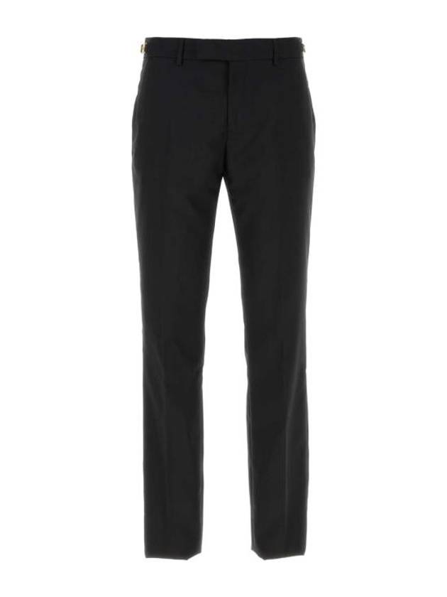 Straight Pants 10114391A07454 1B000 Black - VERSACE - BALAAN 1