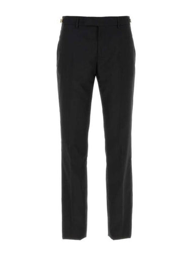 Straight Pants 10114391A07454 1B000 Black - VERSACE - BALAAN 1